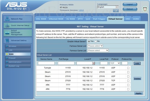 Настройка dsl n12u для мтс